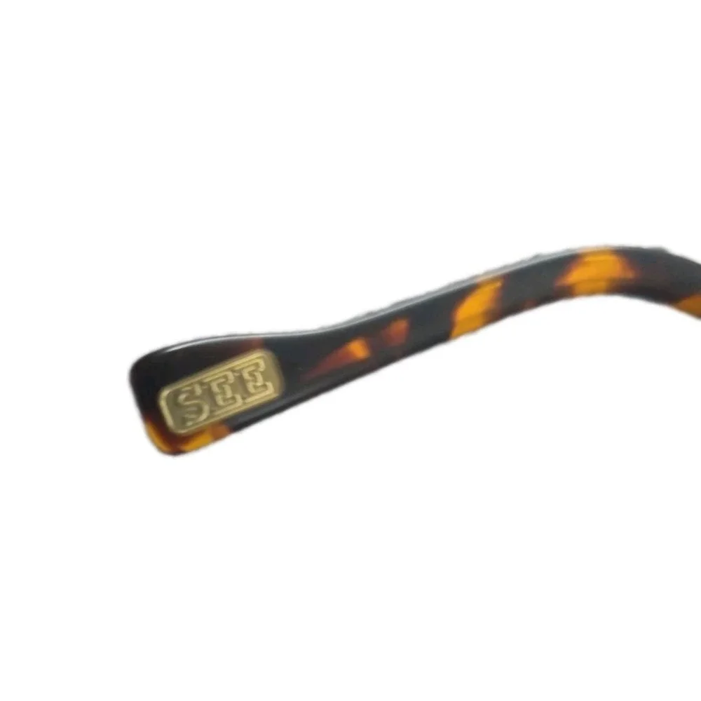 Authentic SEE Eyewear Model 2564 MatteGold Titanium GlassesSunglass Frames ITALY